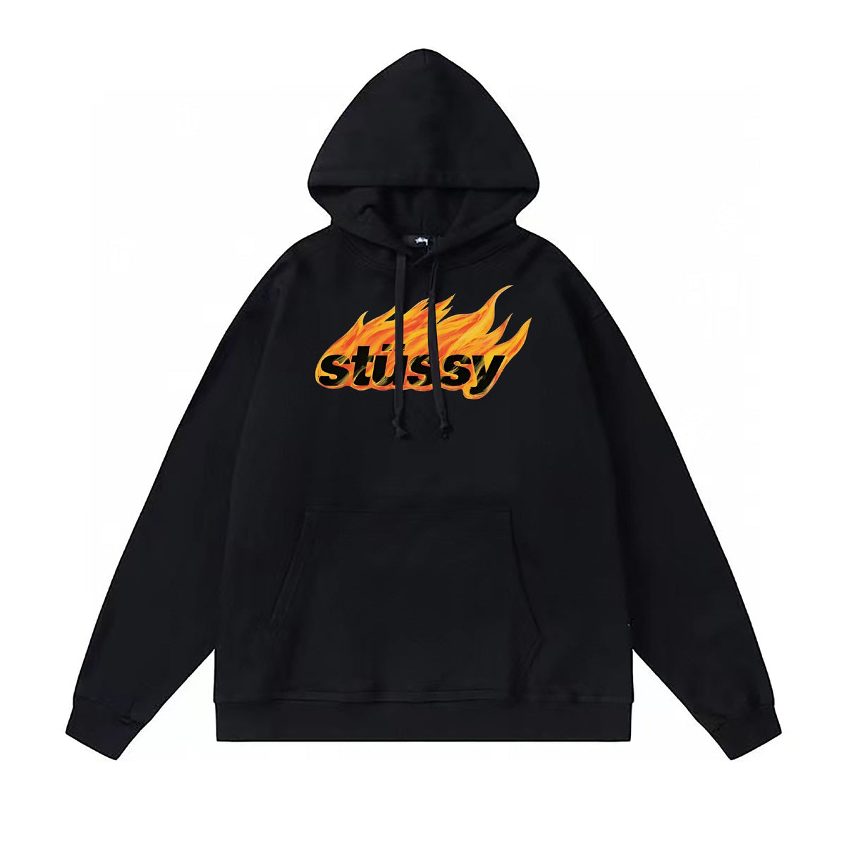 Stussy Hoodie Fall/Winter Fleece Hooded Sweater