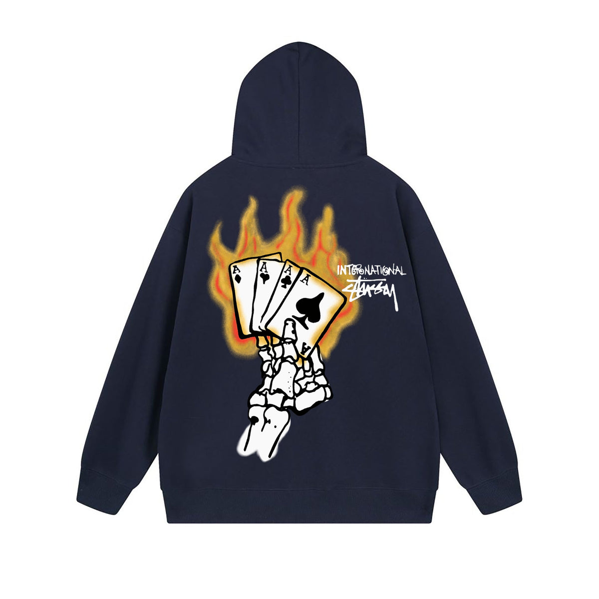 Stussy Hoodie Zip Cardigan Hooded Sweater